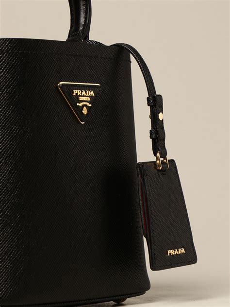 prada handtasche damen schwarz|prada handtasche.